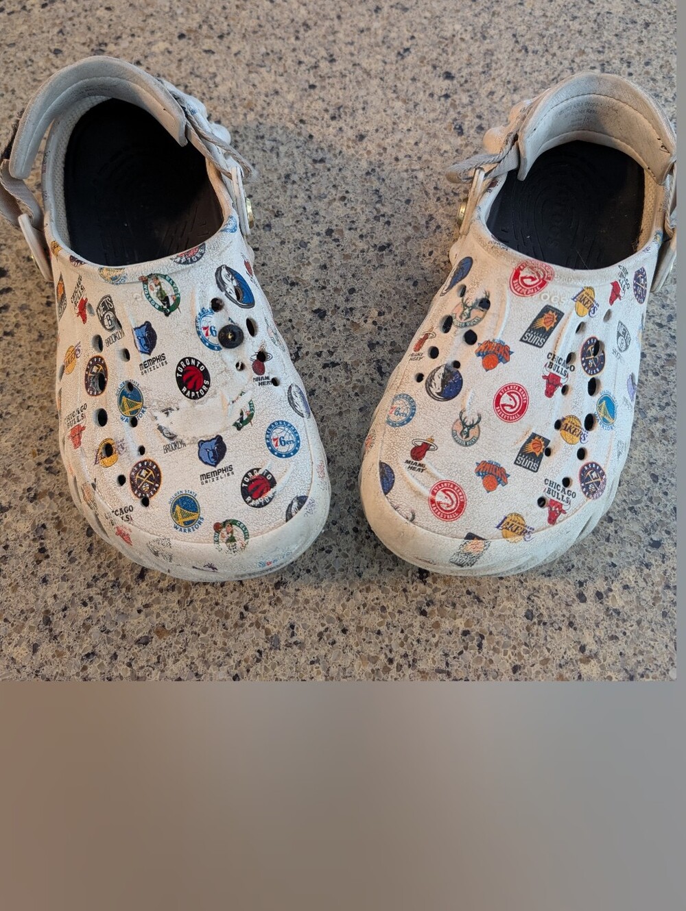 Crocs Echo NBA Team Logo All-Star Clogs mens 4 women's 6